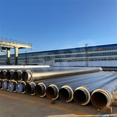 Steel Jacket Insulated Pipe